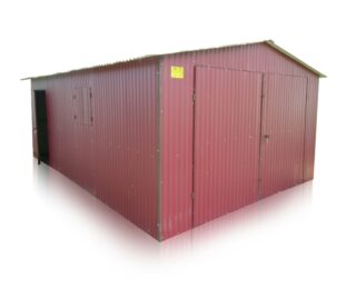 Garage, box in lamiera 4x6m, BTX 3005