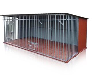 cușcă mare pt.câini 4x2m, BTX 8004