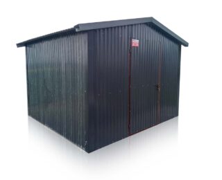 Căsuță de vară pentru grădină 3x3m – grafit