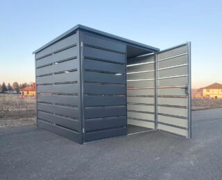 Șopron deșeuri, șopron depozit, casă grădină